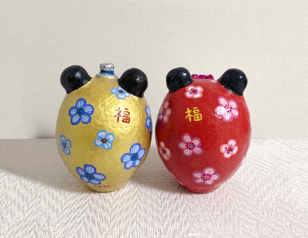 パンダだるま Chicaco Toya